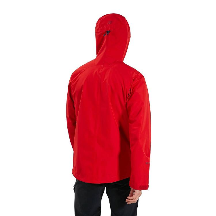 Pánska Nepremokavá Bunda Berghaus Gore Tex Paclite Peak Červené Slovensko 4819SXIPT